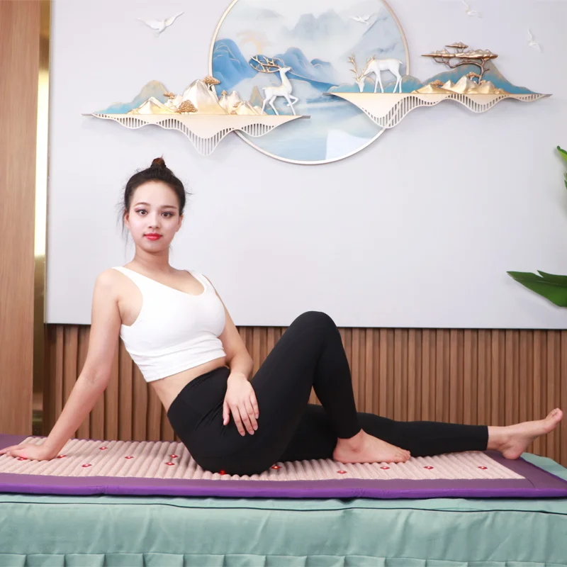 light therapy pad infrared heated pad negative ions energy stone mattress infrared therapy mattress