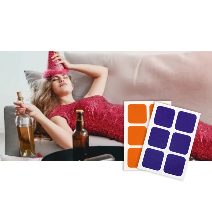 Hangover Cure Alcohol Detox Patch Party Patch For Alcohol All Natural Ingredients Safe And Sample Use