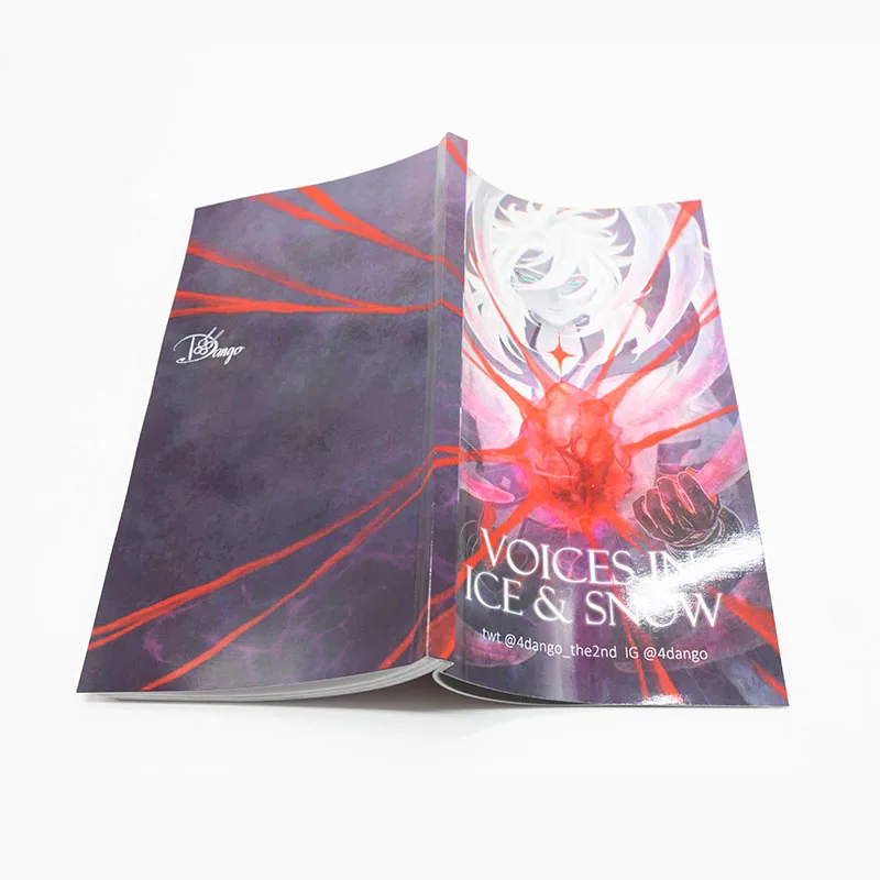 Factory Paperback Softcover Custom Cheap Comic Book China Manga Book Printing Eco-friendly Offset Printing Film Lamination CMYK