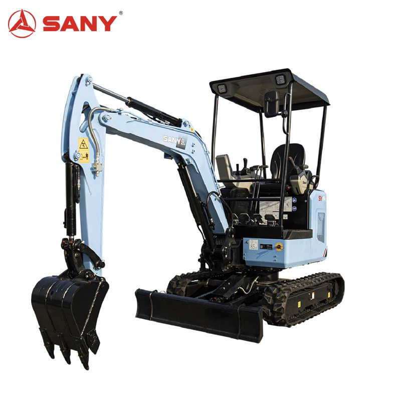 SANY low noise cobalt free battery mini electric powered excavator with longer battery life
