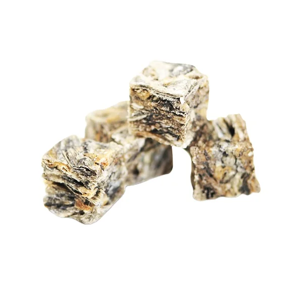 
Dried Cod skin cubes dog snacks 
