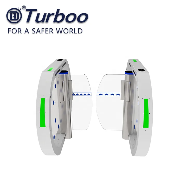 Unique Design Security Swing Barrier Turnstile Speed Gate Face Recognition for GYM Cinema