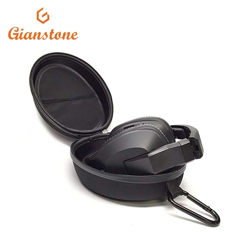Supplier Direct Sale Hard Shell Headphone Carrying Case EVA Headphone Storage Bag For Travel