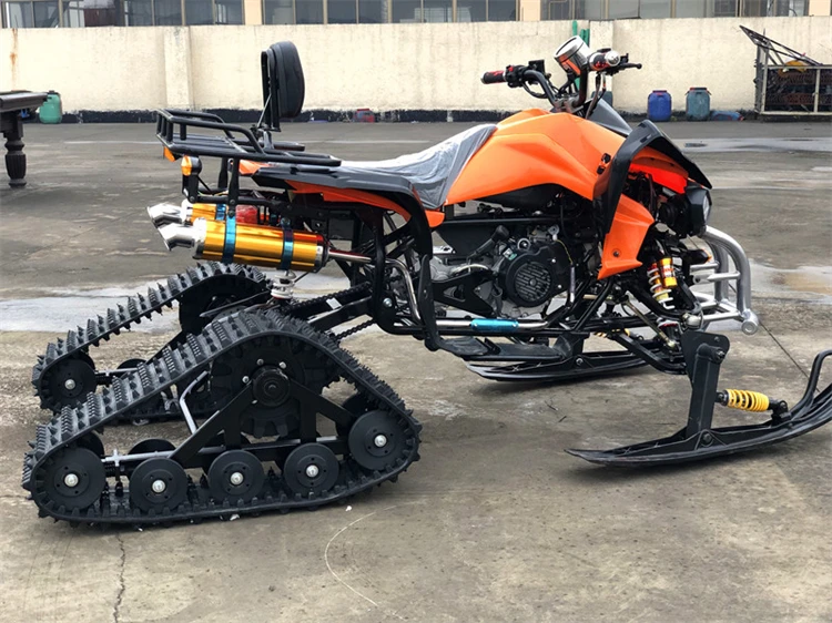 Automatic Adult Petrol Snow Scooter Chinese Snowmobile For Sale Approved