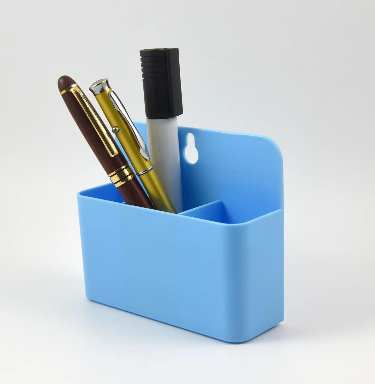 2-Slot Acrylic Magnet Storage Box Strong Suction Magnet Office Stationery Organizer New Arrival Classroom Magnetic Material