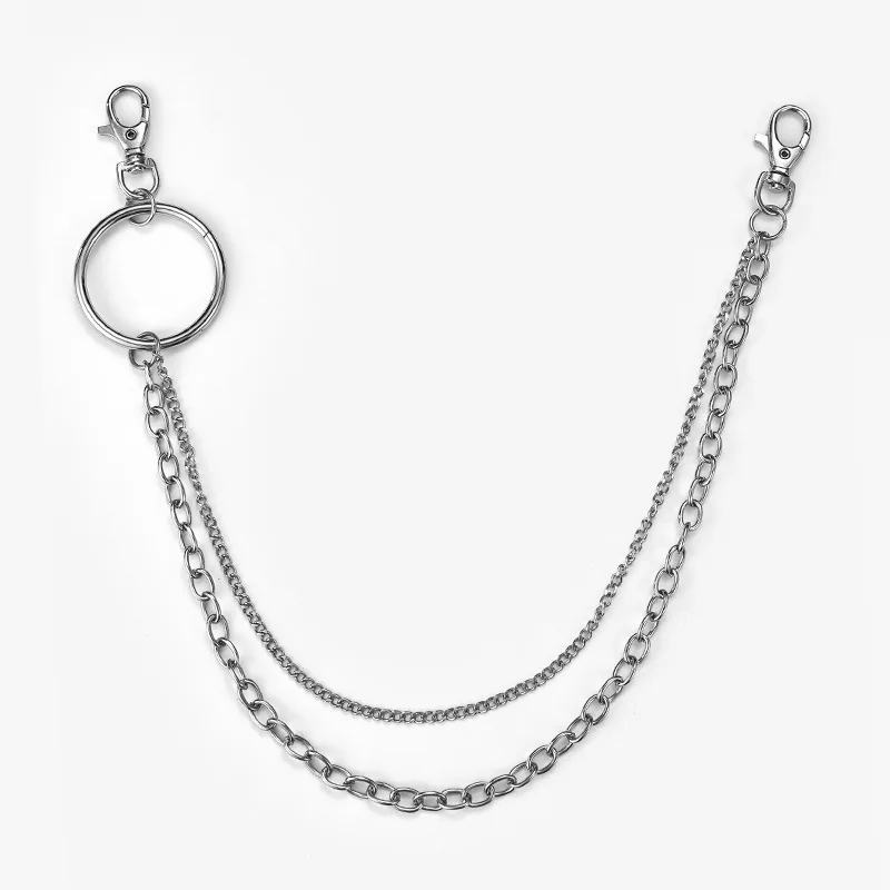 European And American Hot Style Nightclub Hip Hop Chain Unisex Decorative Metal Trouser Chain Casual Punk Jewelry Waist Chain