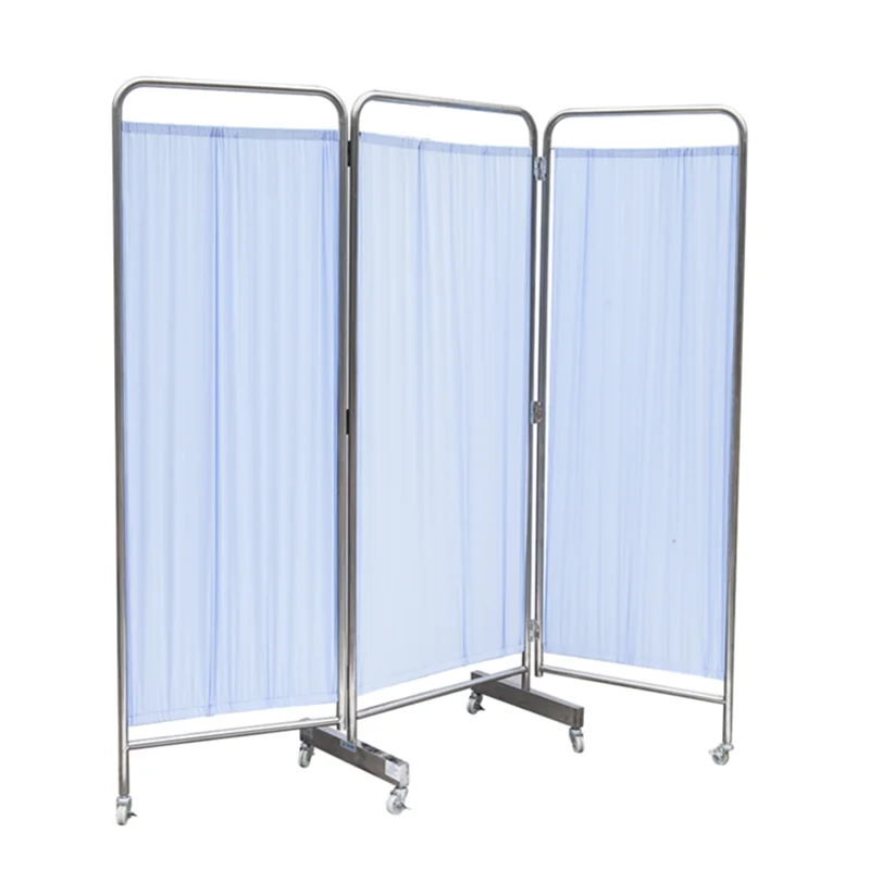 Folding Screen Hospital Doors Paravan Screen Room Divider Vhinese Manufacturer Hospital Ward Screen With Wheels