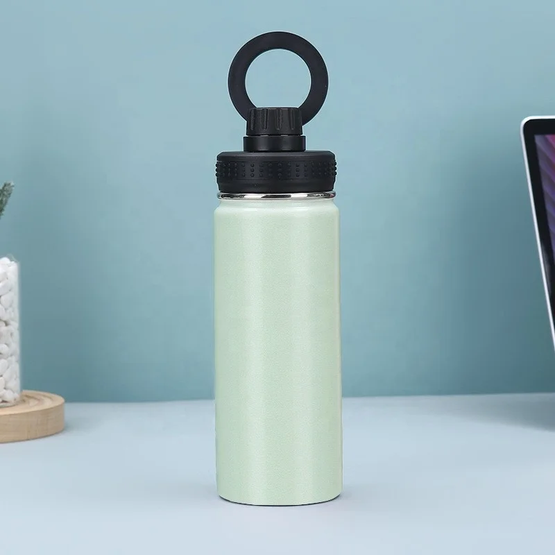Multifunctional 350ML-1L Insulated Stainless Steel Thermos Magnet Water Bottle with Magnetic Phone Holder for iPhone