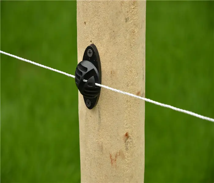 Ergonomic Electric Fencing Insulator for Ford Post Claw - A Comfortable Poultry Accessory for Easy Handling