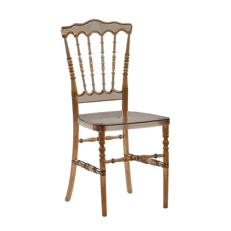 Sandalye hotel Furniture Modern Chaise De Mariage Event Party Reception Plastic Napoleon Wedding Chairs For Bride And Groom
