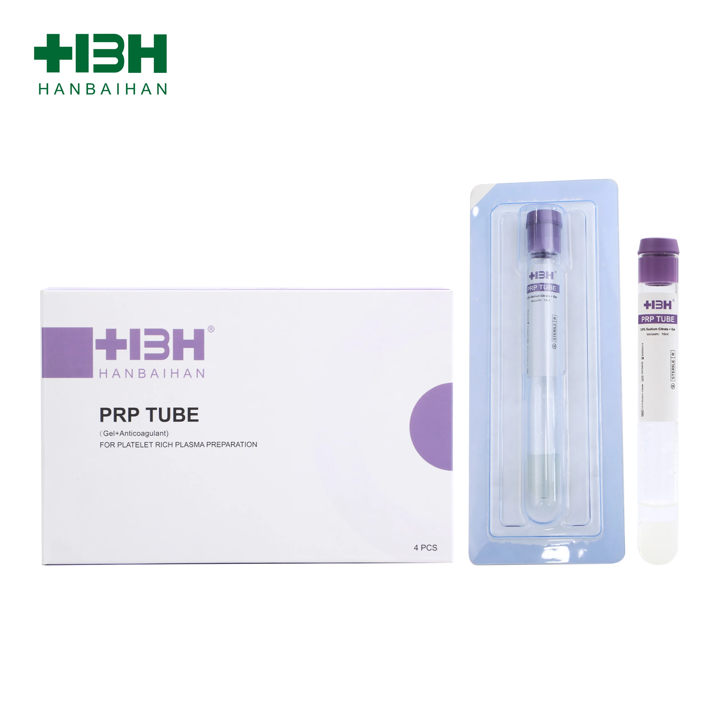 HBH JP PRP Tube 10ML ACD Gel for Regenerative Medicine for Osteoarthritis of the Knee