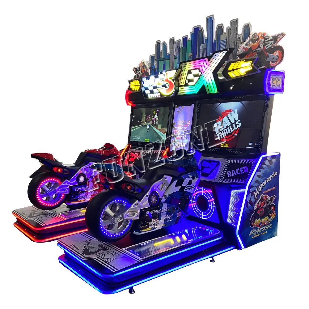 2024 Coin Operated Motorcycles Video Games Racing Arcade Driving Moto Gp Simulator Arcade Game Machine