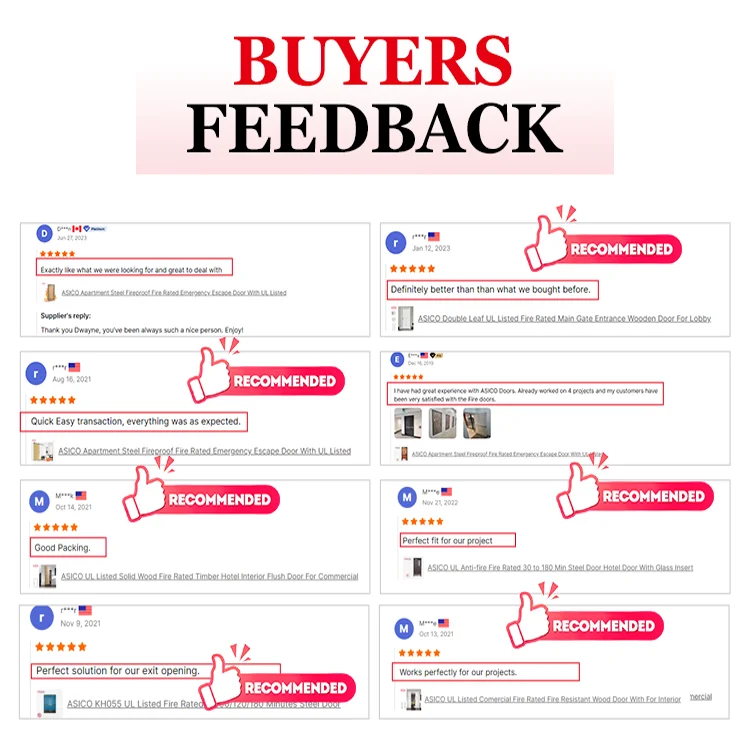 Security Steel Door Fireproof Steel Door Fire Rated Door for Hotel School Hospital For Sale