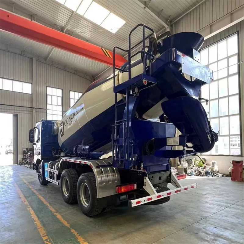 Hot Cheap Euro4/5 Foton Auman 6x4 Automatic Tank 6/8/10cbm Concrete Mixer Truck
