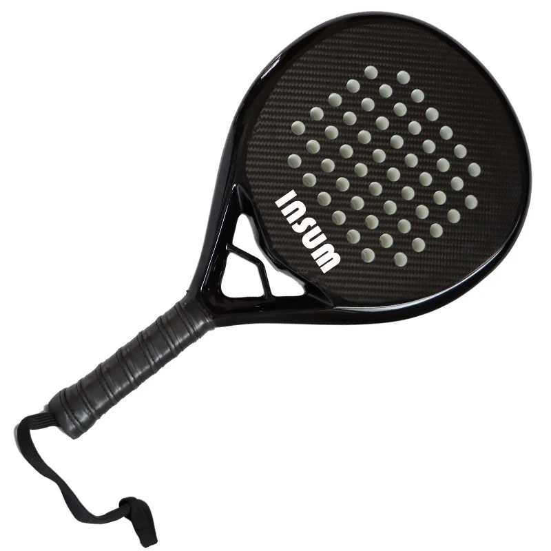 
Paddle Racket Customized Logo Soft EVA Carbon Padel Court 
