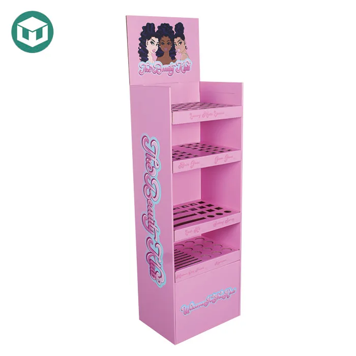 Fashionable Marketing Cosmetic Nail Polish Display Cabinets