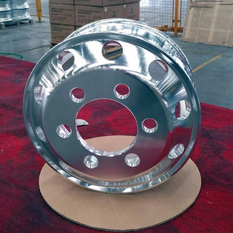 small alloy truck wheel 17.5x6.00 Truck Alloy Wheels Rim With 6 Hole