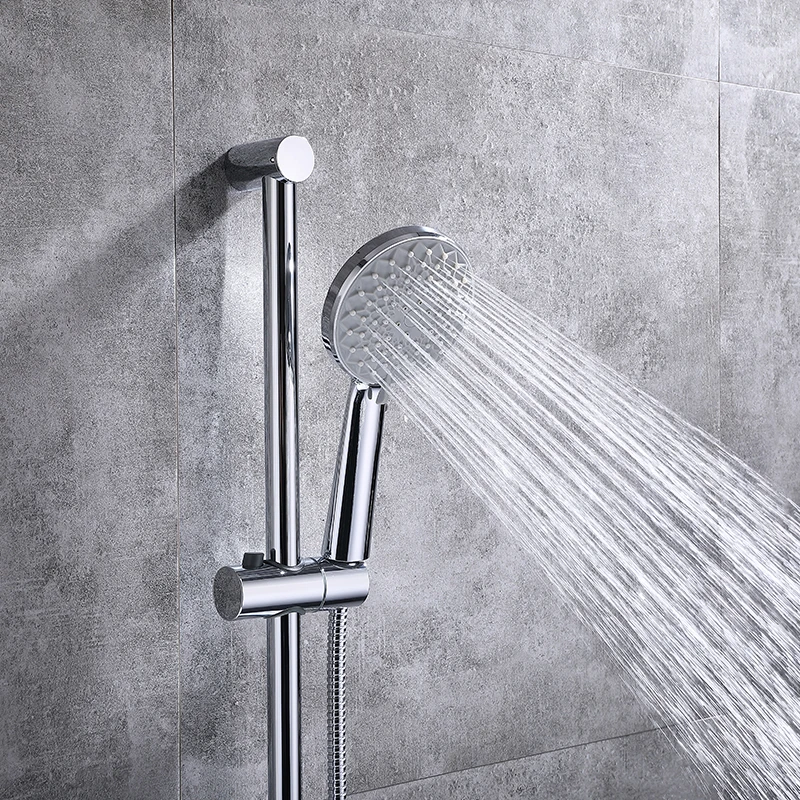 Bathtub Mixer Wall Mounted Shower Kit Bathroom Tub Tap Faucets for Hotel High End Brass Waterfall Copper Chrome Modern Ceramic