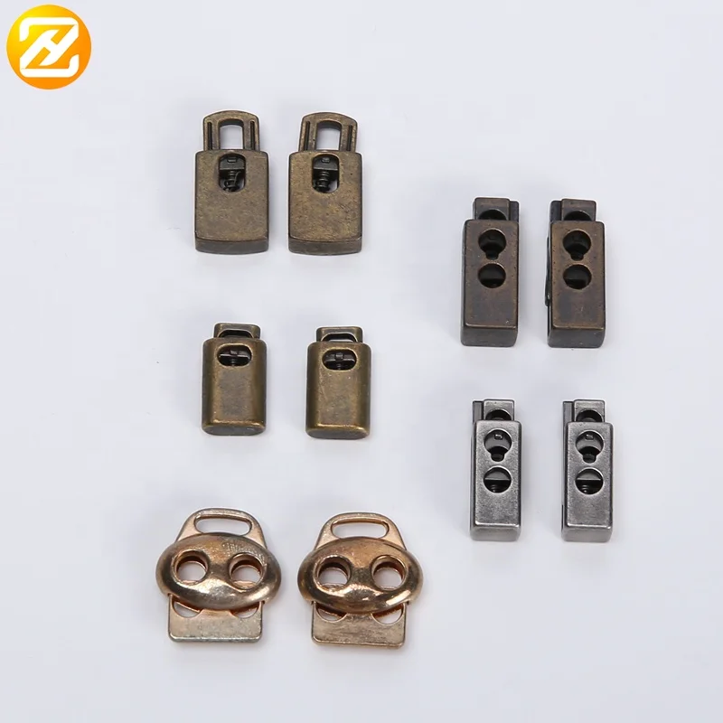 Hot Sale Wholesale Spring Custom End Stopper 2 Hole Plastic Cord Lock