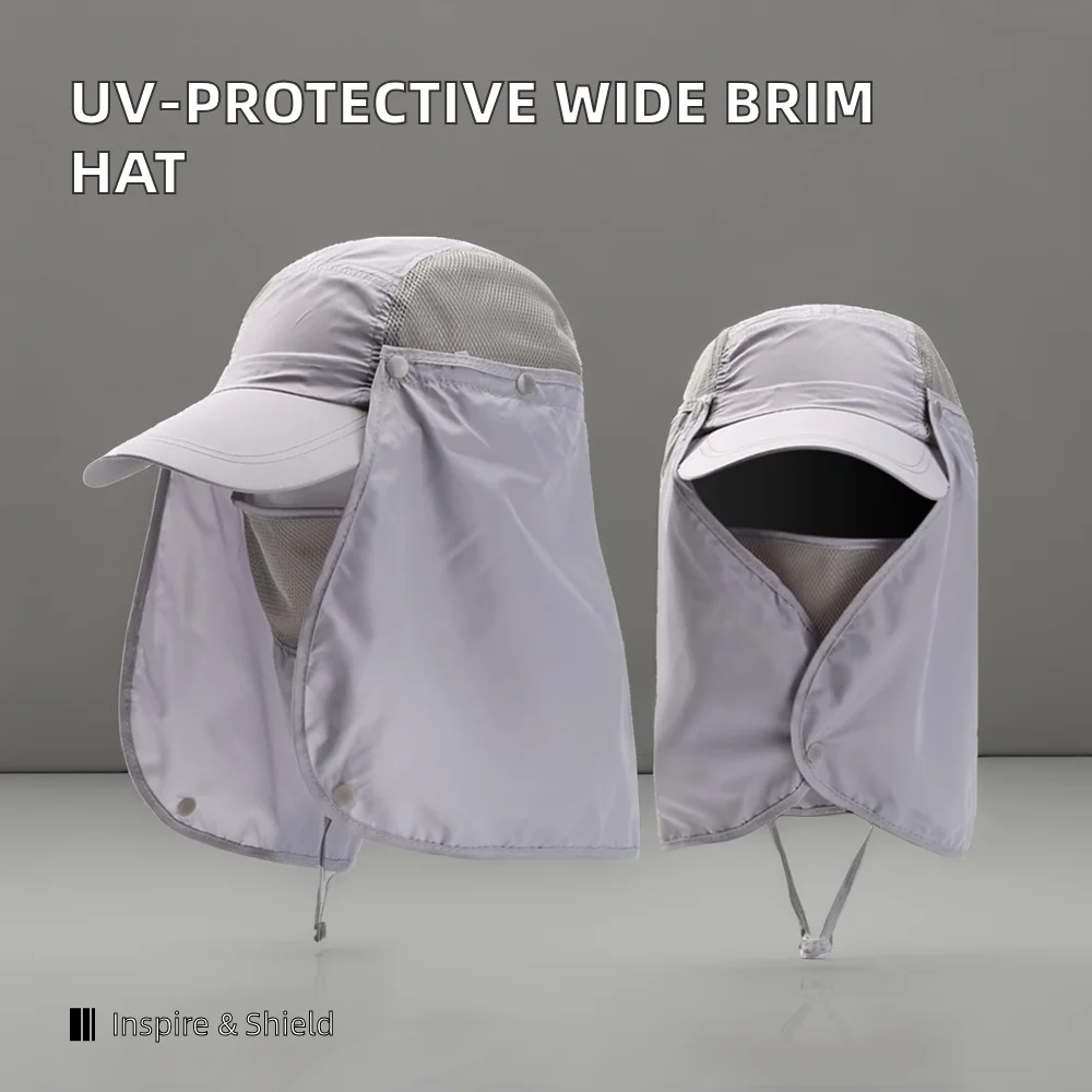 Hot Sale Unisex Wide Brim Summer Fishing Bucket Hat Quick-Dry Feature UV Protection Custom Logo Cartoon Made Nylon Silk Outdoor