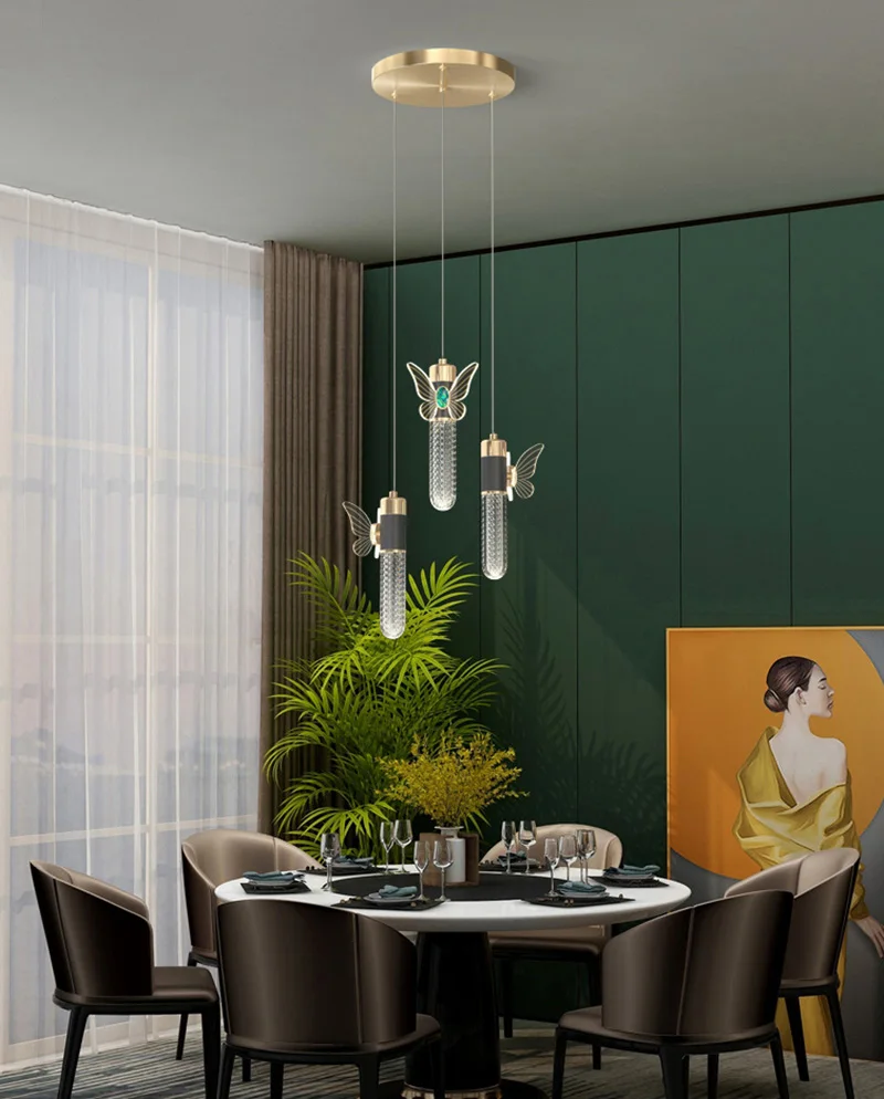 led modern crystal 6feet vintage  2020 module chandeliers lighting ceiling lights 3 rings led