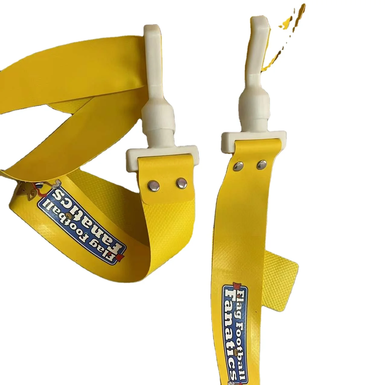 FEDEX FREE SHIPPING TO YOUR DOOR OF USA custom promos PVC leather football flag belt