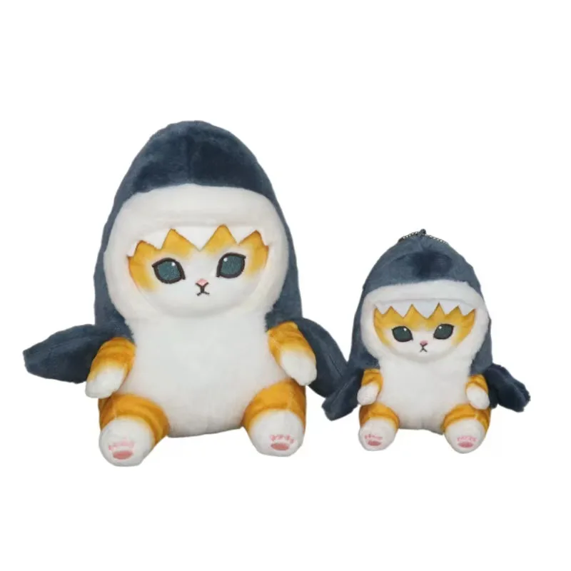 Plush Toy Claw Machine Doll Cute Shark Cat Doll Ornament Gift