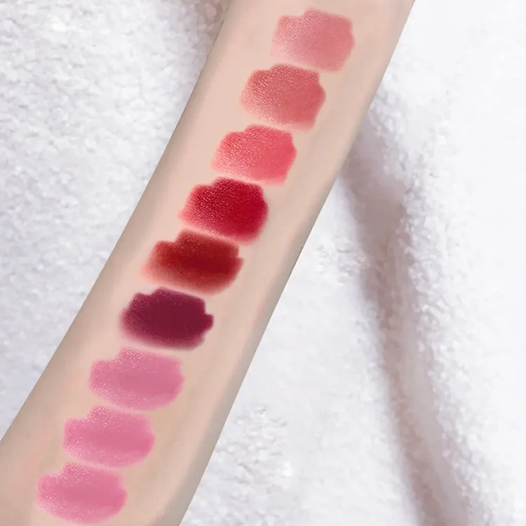 Matte Lipstick Makeup Wholesale Waterproof Long Lasting Lazy Lip-shaped Velvet Lipstick