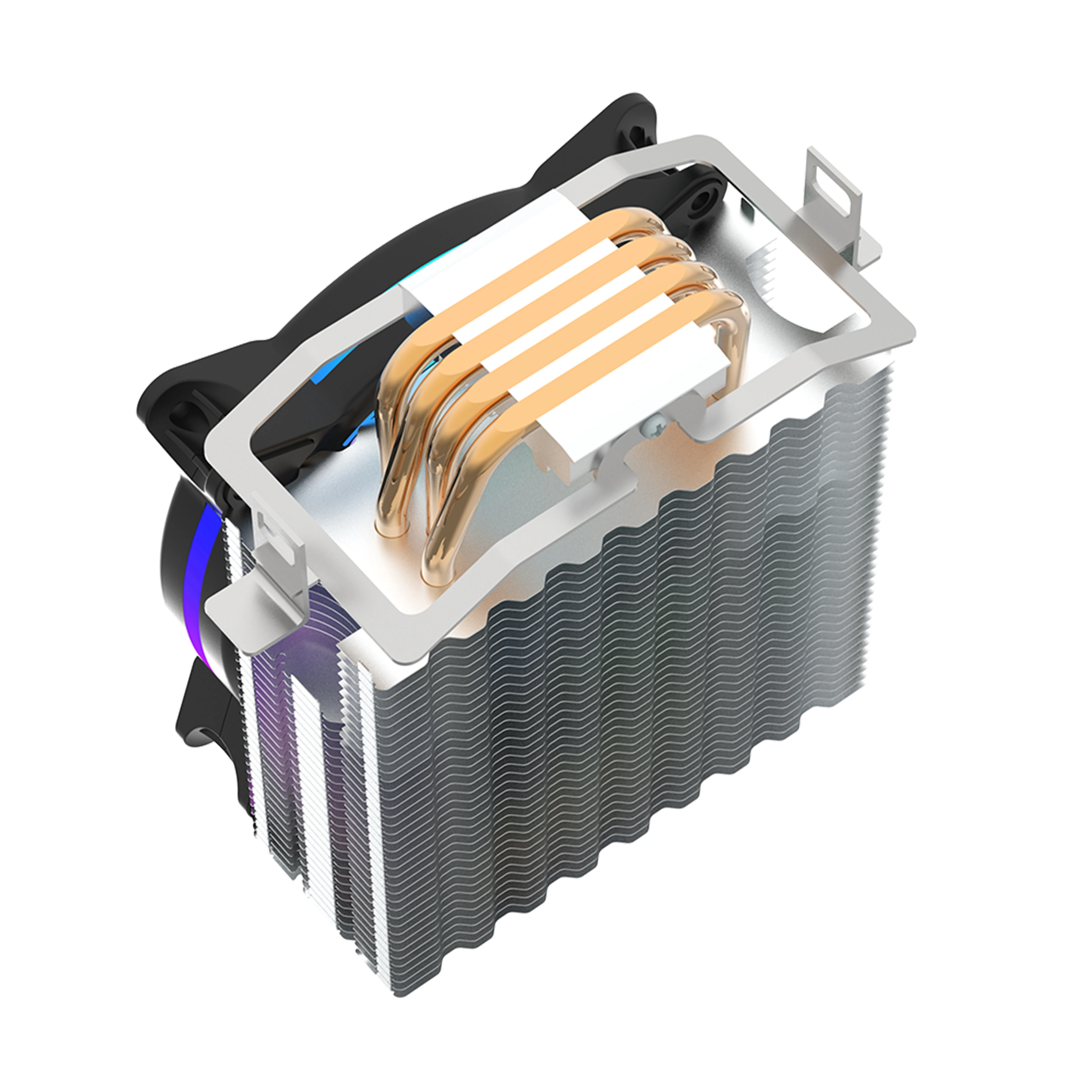 Custom 120mm RGB/ARGB CPU Cooler Liquid PC Cooling Fan PWM Fans with ARGB Features