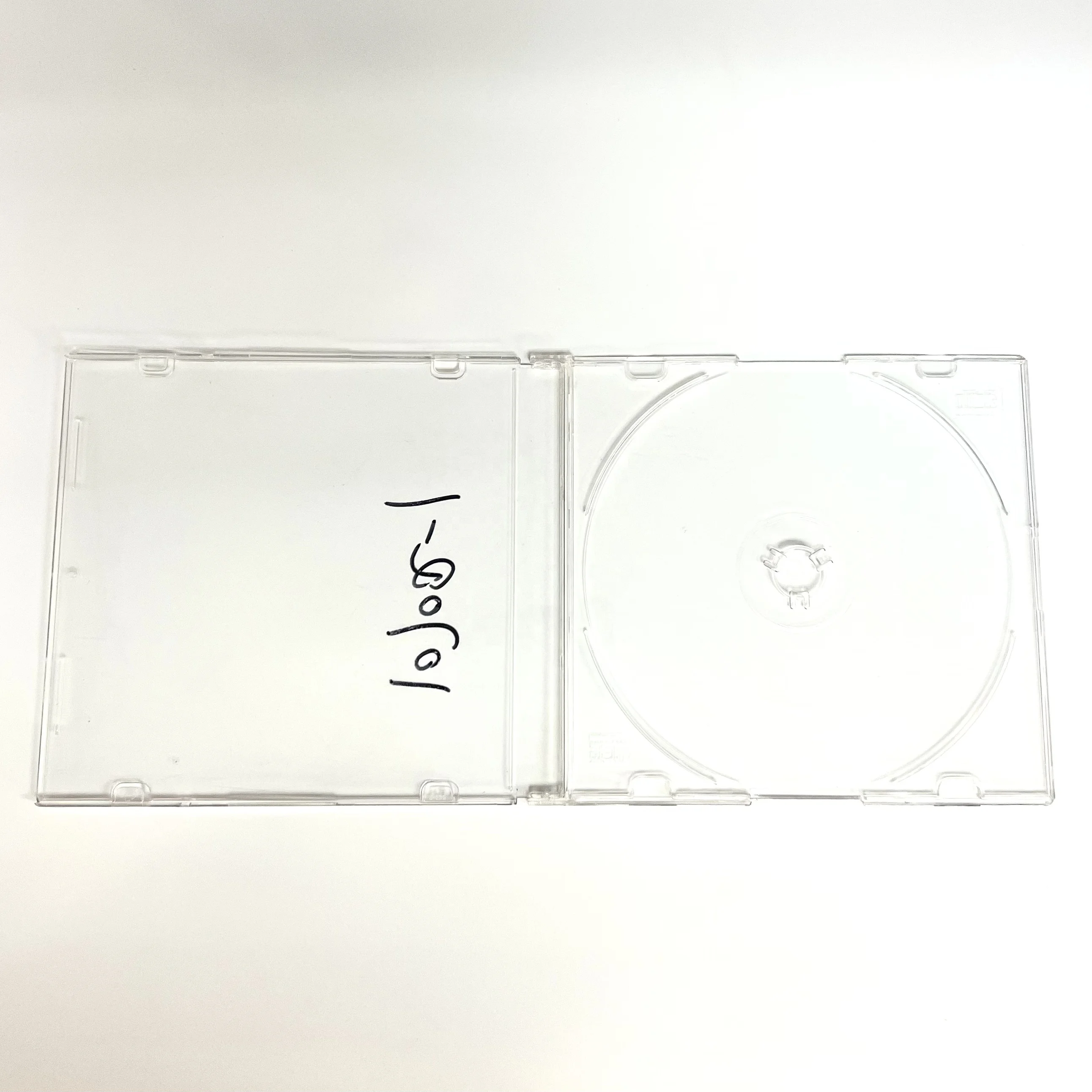 CD Case Single Disc Storage Transparent Dvd Box Super Clear Cd Jewel Case.Single Disc Storage Tray Plastic Box Clear Dvd Protect