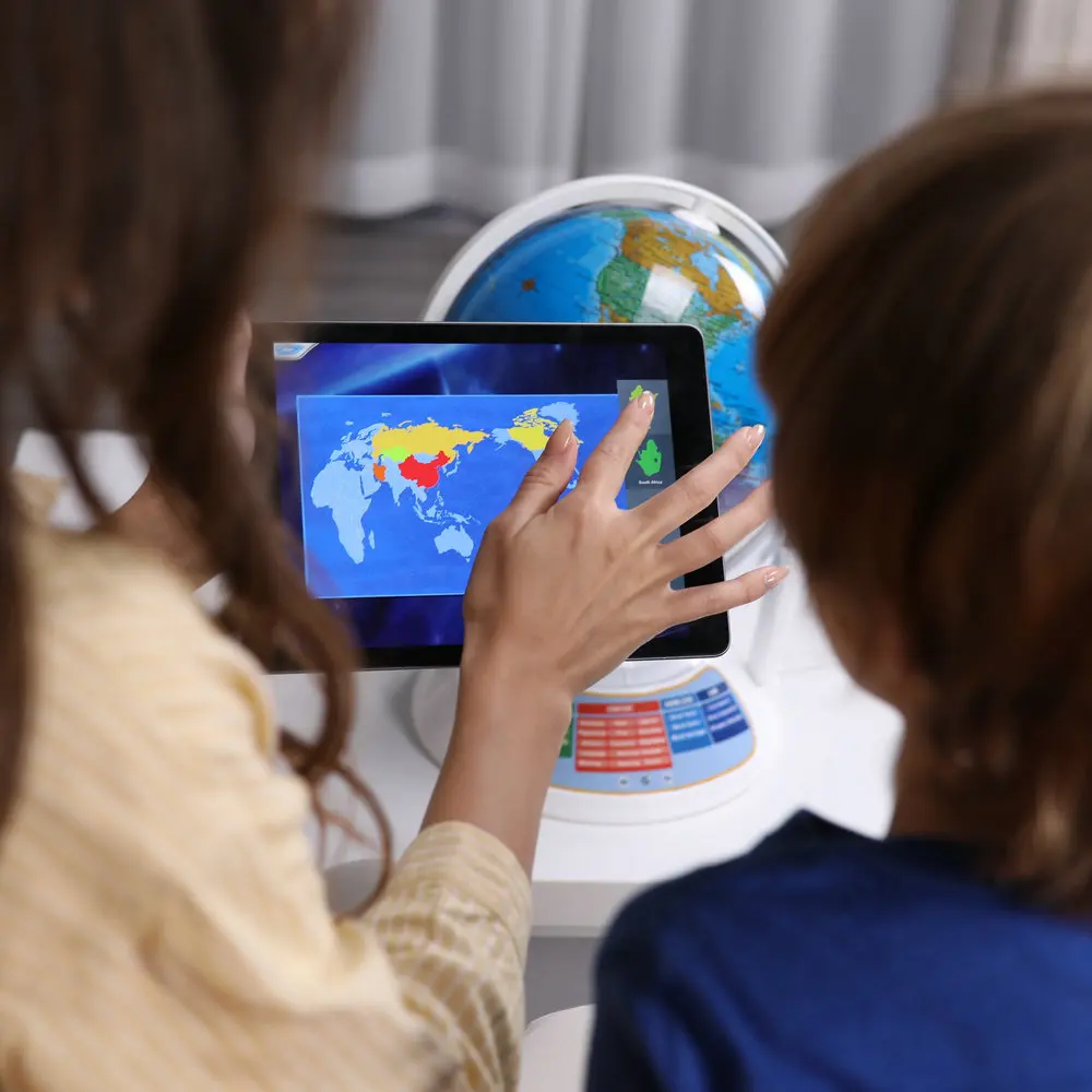 OID click and talking Smart Globe Adventure AR Educational World Geography Kids Learning Toy