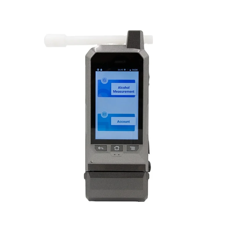 New Design Professional Fuel Cell Alcohol Tester Breathalyzer with Printer