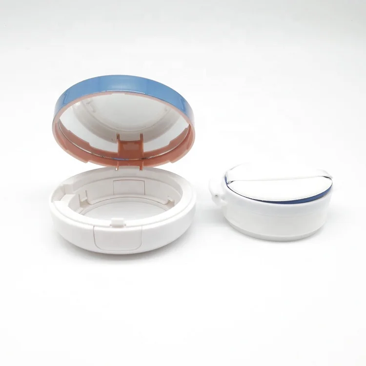 Custom Logo Empretrouare Compact Powder Container Blush Shading Powder Highlighter Makeup Compact Case Cosmetic PS Loose Powder