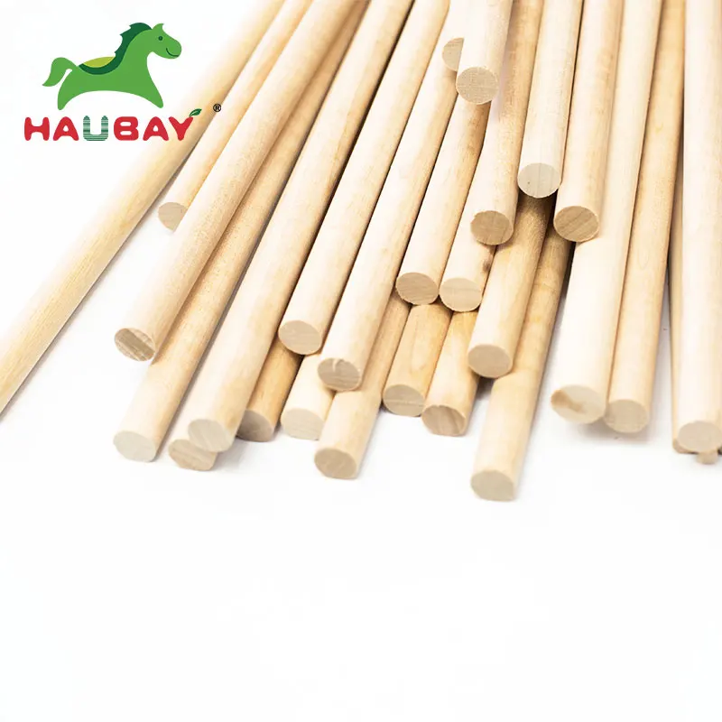 Luxury Wooden Dowel Lumber Timber Birch Solid Wood Round Stick Kids Toy Price Wholesale 3MM For Sale Birch Wood Dowels For Diy