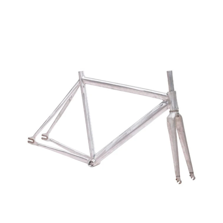 Mountain bike frame 700c variable speed road bicycle rack Aluminum alloy racing track bicycle Fixed Gear BIKE Frame+front fork