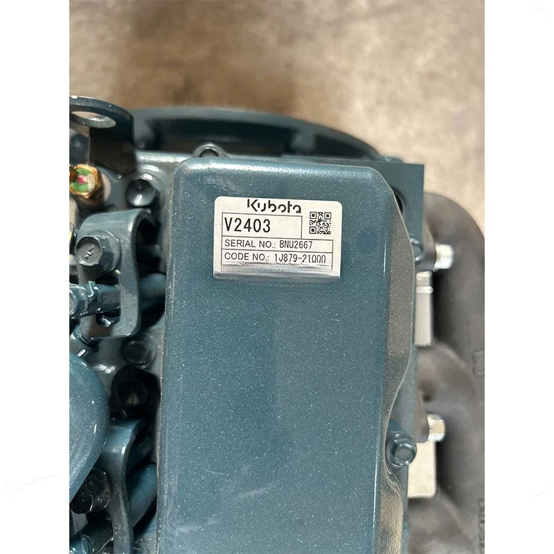 Kubota V2403 Motor Excavator V2403-M V2403-M-DI V2403-M-DI-CT04 Diesel Engine Assembly 2600RPM 36KW