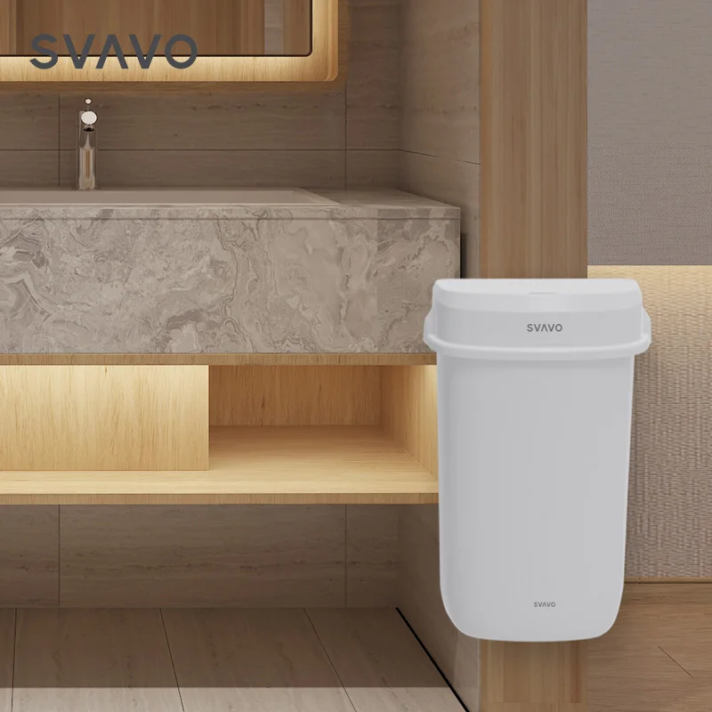 SVAVO 12L Электрическая Автоматическая Гигиеническая мусорная корзина Женская пластиковая для