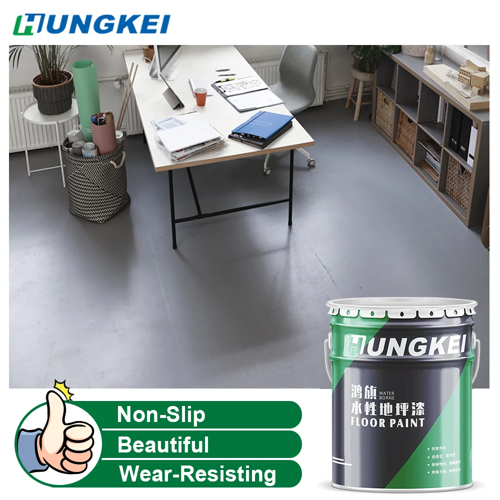 Low Price Rubberized 2k Primer Topcoat for Concrete Coating Flooring Garage Epoxy Floor Paint