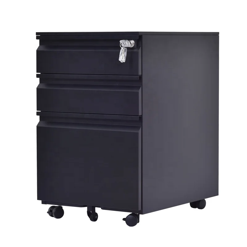 KD Structure Premium Quality Mobile Cabinet Office Furniture Movable Pedestal Locker School Workshop Hospital Filing Cabinets