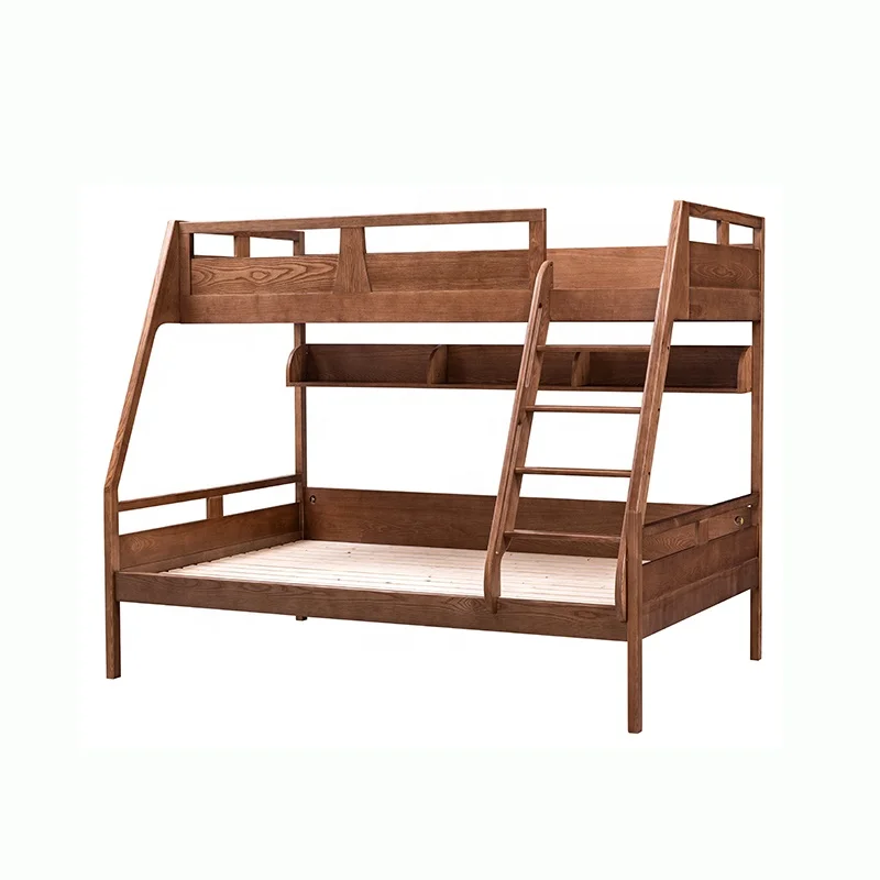 Cheap prices furniture adults solid wood double loft children twin kids bunk bed