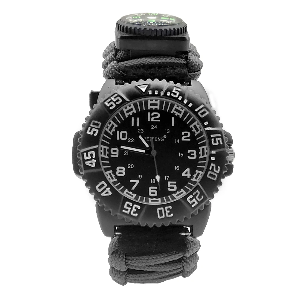 EMAK Cheapest Hiking Camping Multifunctional  Best Selling Survival Watch  men fashion style on sale