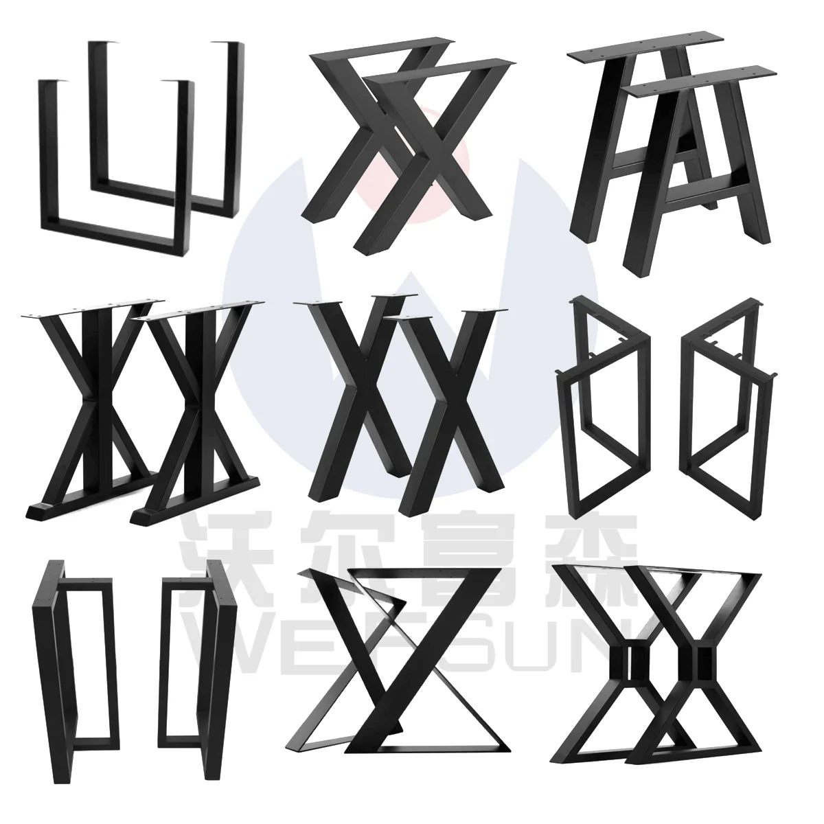 Современная фурнитура, металлическая чугунная рамка из нержавеющей стали, ножка журнального столика для журнального столика