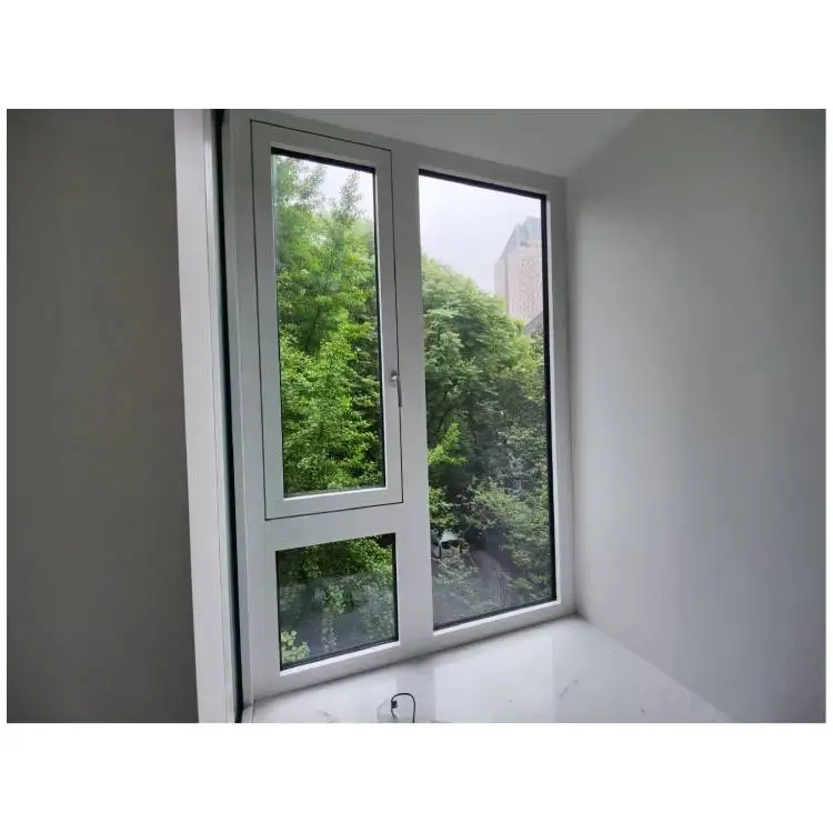 High Performance Aluminum Fixed And Outside Casement Windows Design For Residential