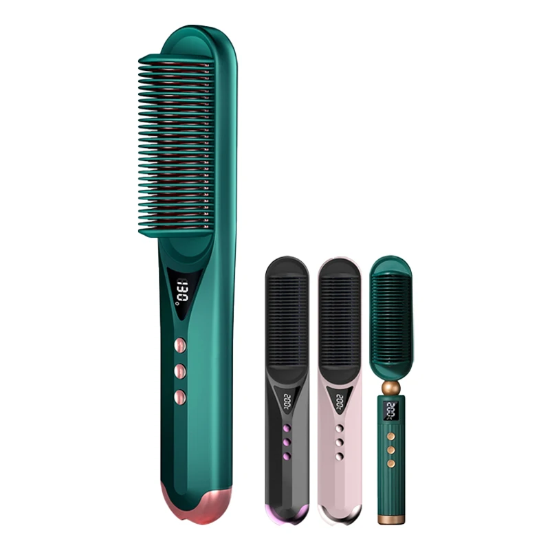 Распродажа, лучшая электрическая плойка, горячая расческа, электрическая расческа для выпрямления волос