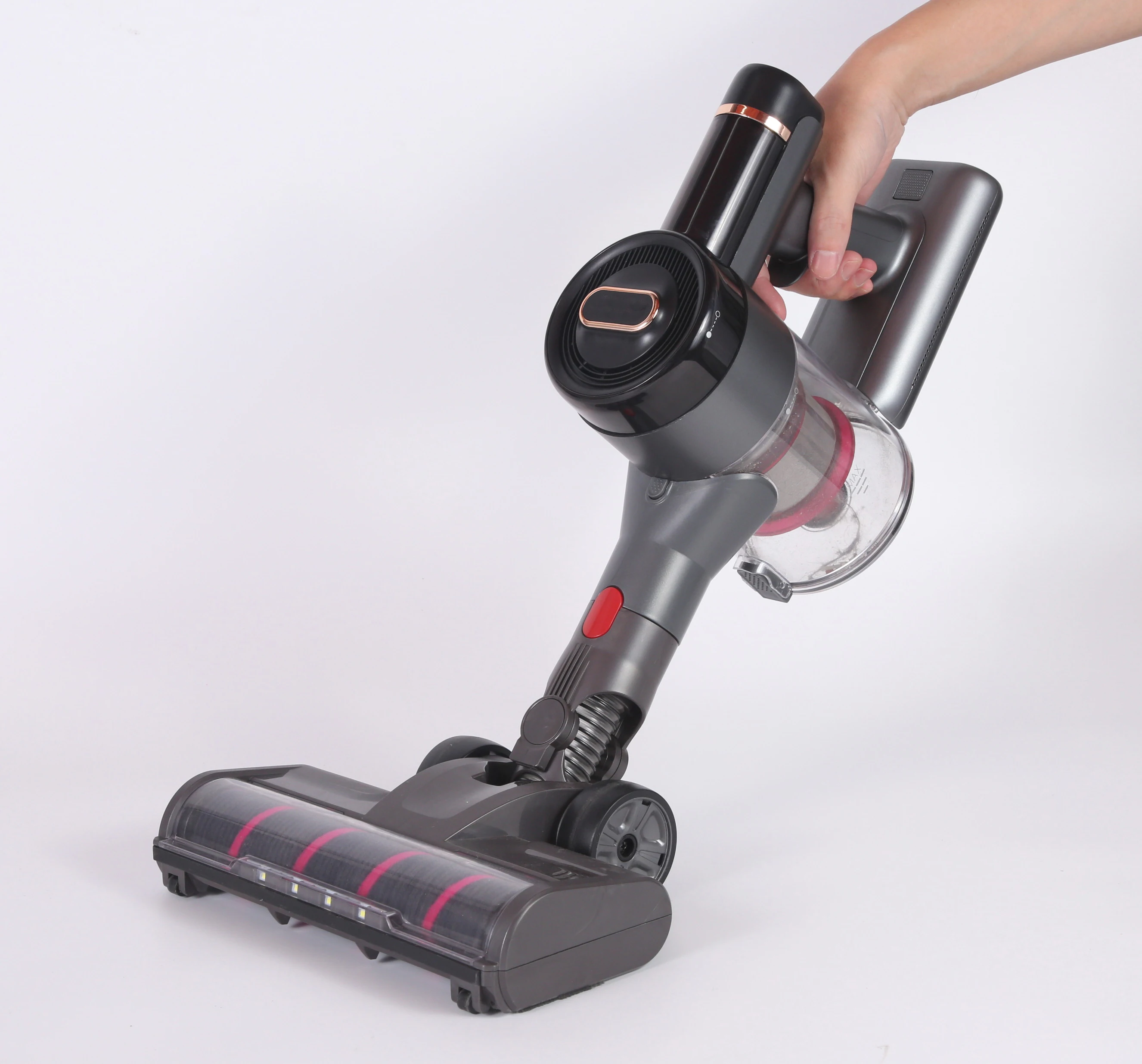 Home Floor Clean Appliances Wireless Telescopic Tube Up-right Stick Cordless Vacuum Cleaner Bagless Cyclonic Vacuum Cleaner