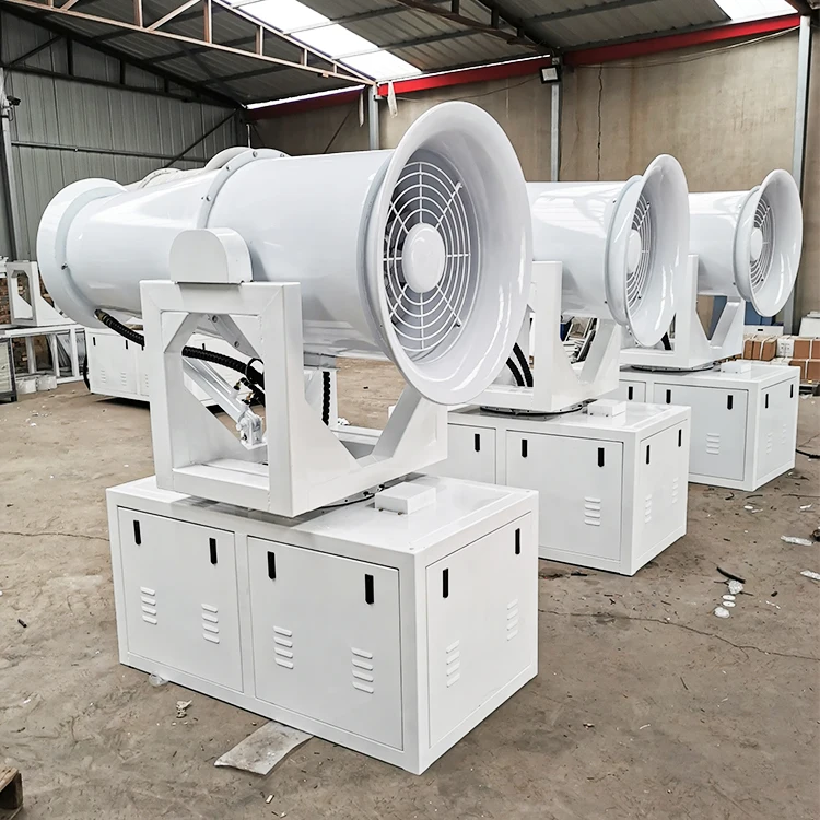 Mist Fogging System Enhance Greenhouse Conditions Fog Cannon Sprayer For Precise Humidity Control