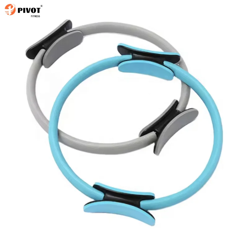 Wholesale Eco Friendly  Pilates Ring Yoga Resistance Ring Magic Ring 38cm Home Workout Stretch Exercise