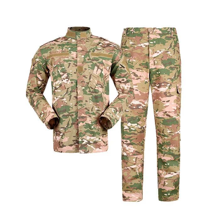 ACU camouflage outdoor patrol protection multifunctional customized  uniform set