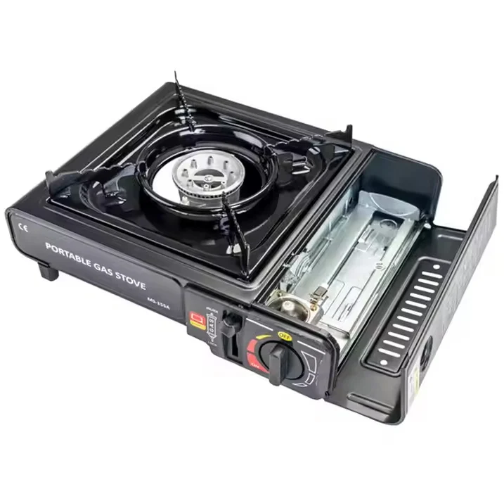Factory Outdoor Gas Cooktops Camping Kitchen Household Butane Stove Burner Portable Stainless Steel Camping Gas Stove