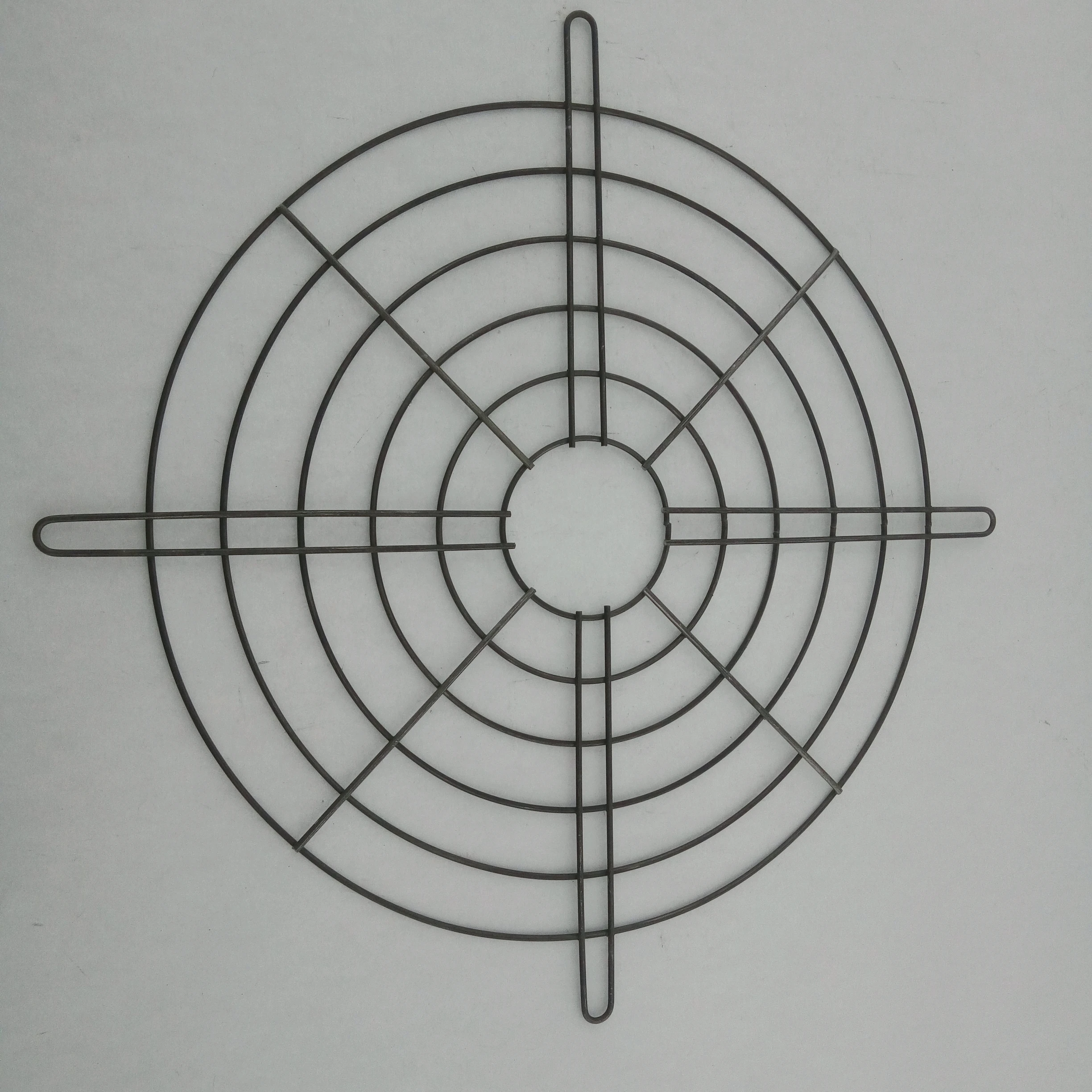 Black circular  30cm fan guard / air conditioner fan cover